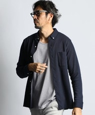 速乾・防シワ 台衿付 ビジカジ鹿の子シャツ
