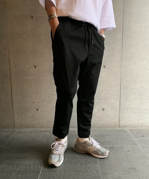 ＜SPINDLE WONDER SHAPE PIQUE CROPPED PANTS＞