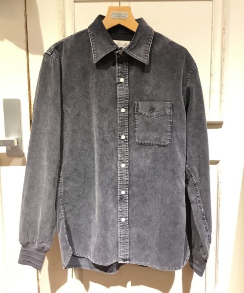 〈Safari11月号掲載〉SULFUR DYE CORDUROY RIBBED SHIRT