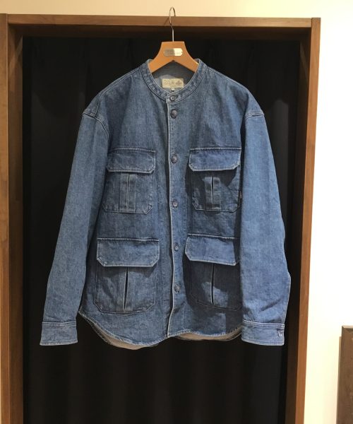 【MILITARY】DENIM FATIGUE JACKET