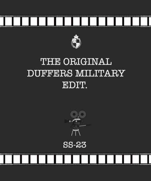 【THE　ORIGINAL　DUFFERS　MILITARY　EDIT.】