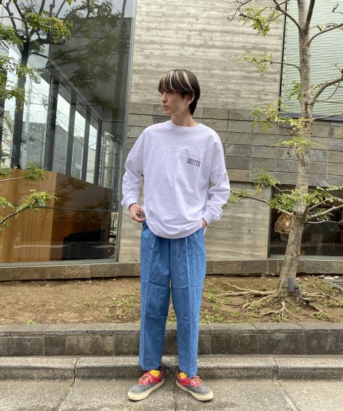 【INDIGO LABEL C/L INDIGO SLACKS】