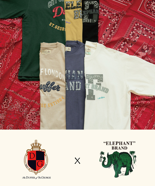 【ZOZOTOWN】ELEPHANT BRAND×DUFFER