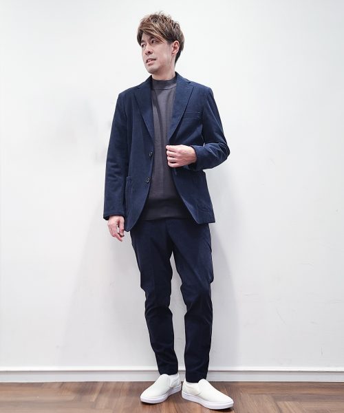 【24AW】コーデュロイセットアップコーデ【NAVY】