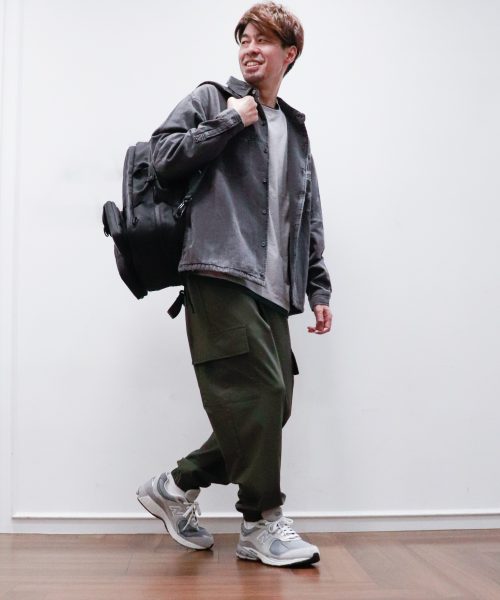 【DENIM】Sports mixコーデ【cargo】