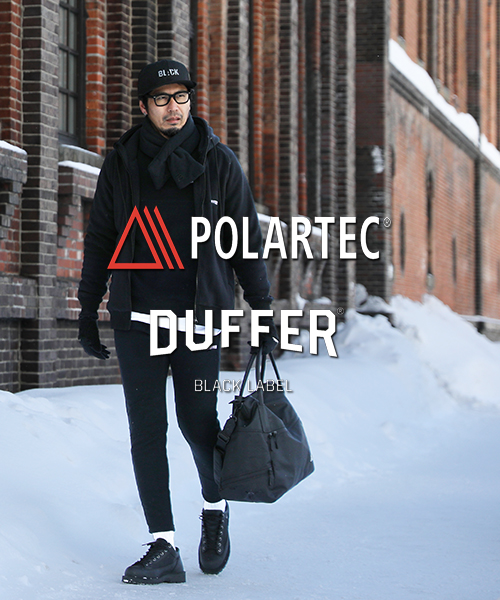 【ZOZOTOWN】POLARTEC × DUFFER BLACK LABEL