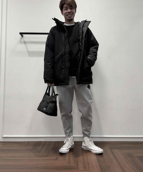 【SPORTY】BLACKLABELコーデ【GRAY】