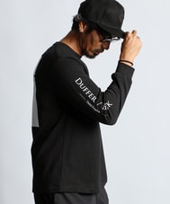 〔BLACK LABEL〕：速乾 マルチフェイスロングスリーブTシャツ