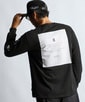 〔BLACK LABEL〕：速乾 マルチフェイスロングスリーブTシャツ